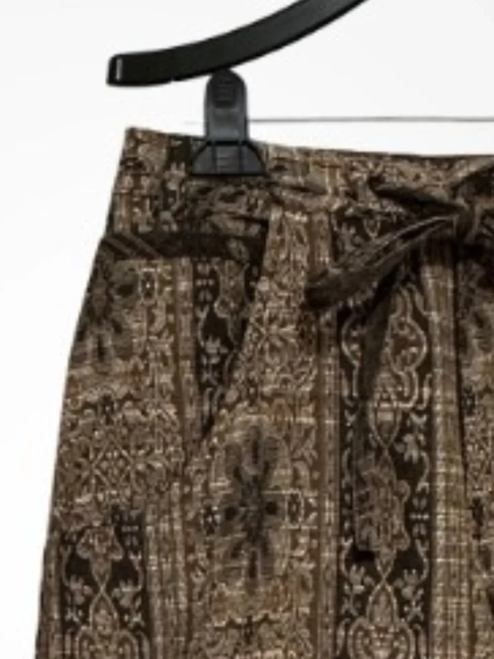 NWT Free People Dahlia Wide Leg Pants in Brown - Size 4 (Oversized)
